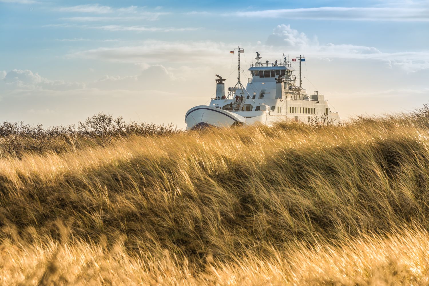 Anreise mit der Syltfähre nach Sylt