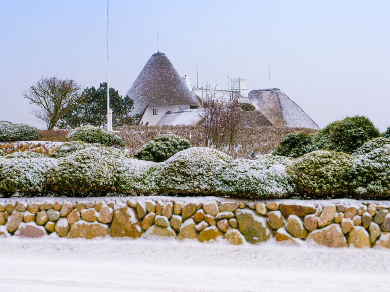 Sylter Garten im Winter