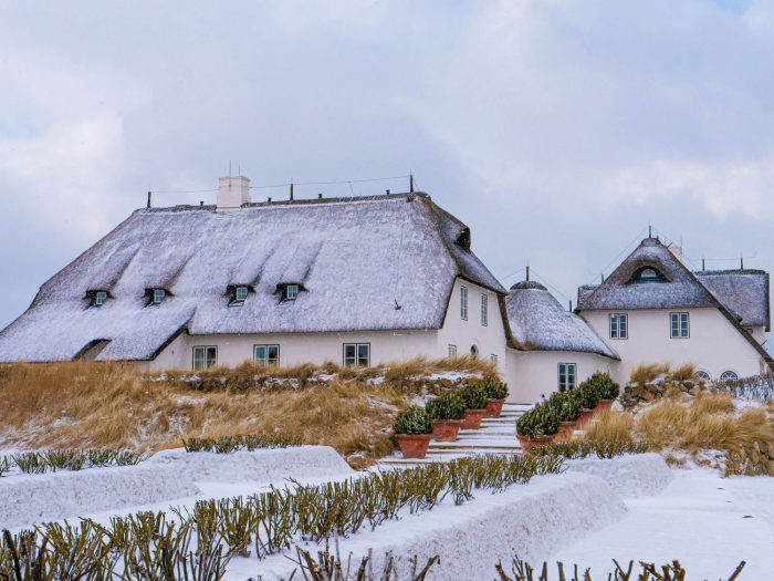 Sylter Garten im Winter