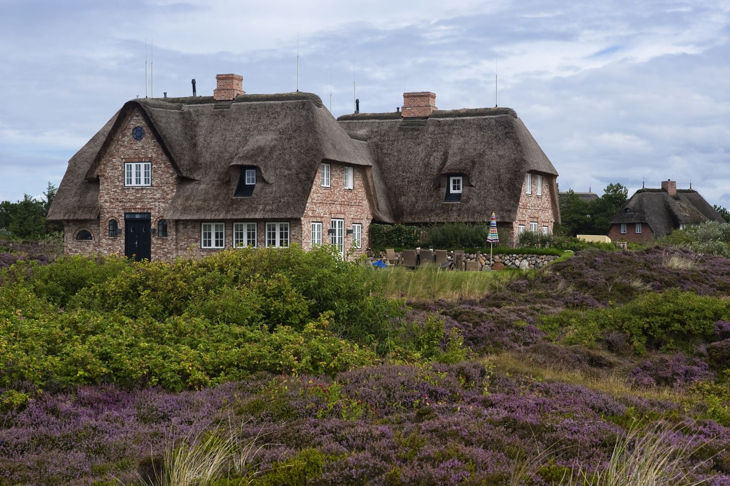 Reetdachhaus mit Garten auf Sylt