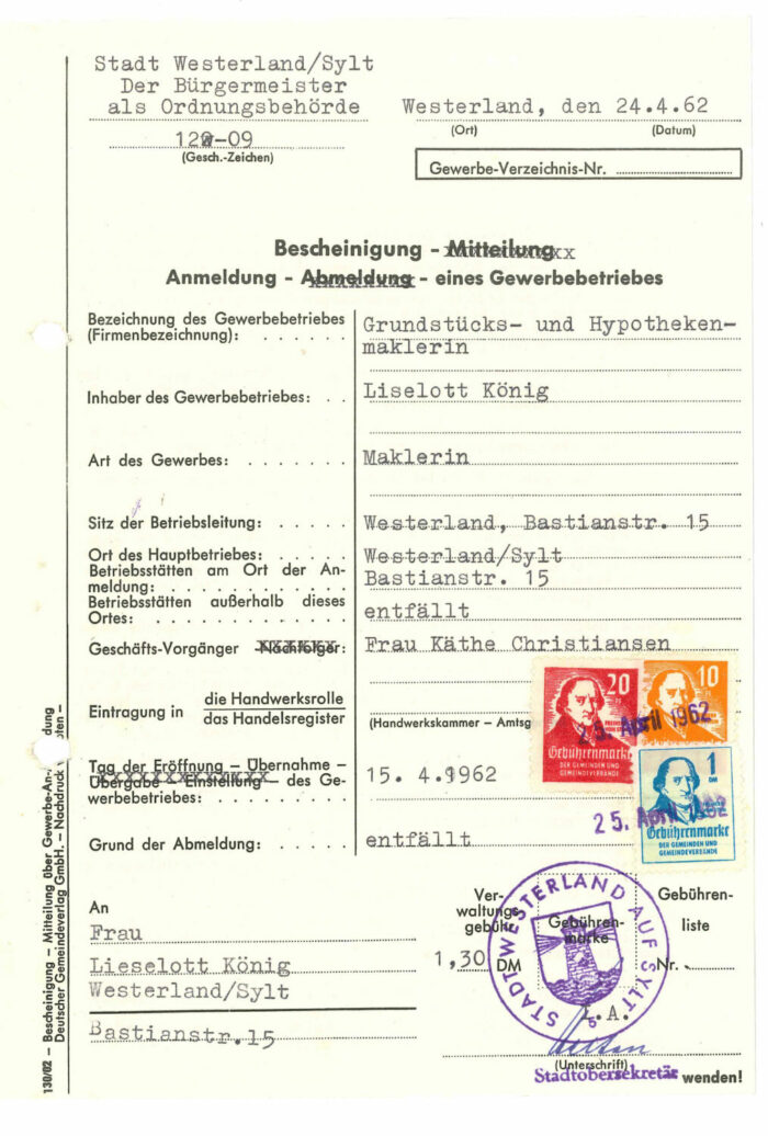 Geschichte der Firma König