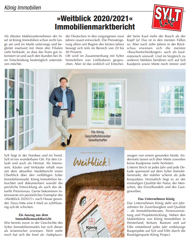 König Immobilien in der Presse