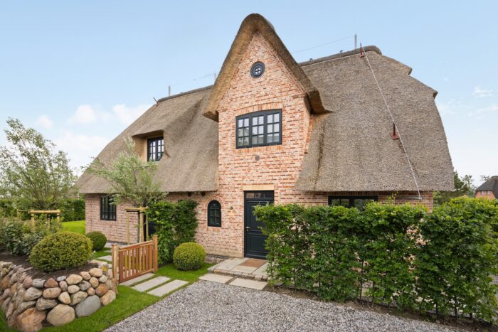 Außenansicht des Hauseingangs: 