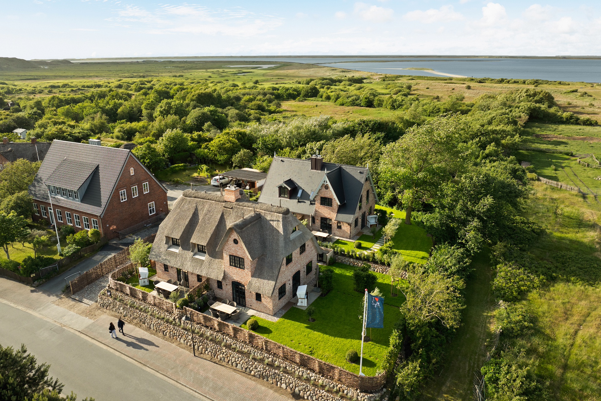 DANSK SKUUL - 2 Premium Doppelhäuser mit je 2 Haushälften in List. Außenansicht