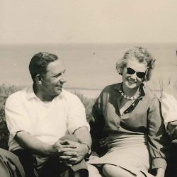Liselotte und Günter König auf Sylt