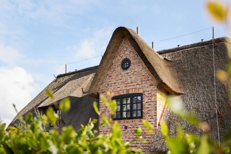 Haus mit Reetdach