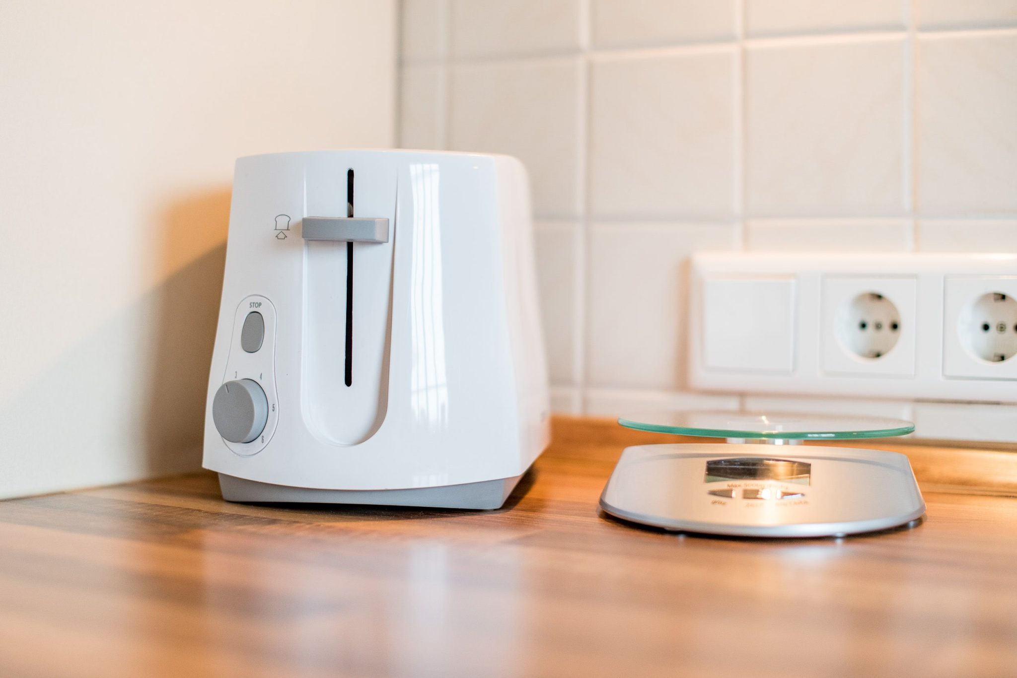 Toaster in Ferienhaus auf Sylt