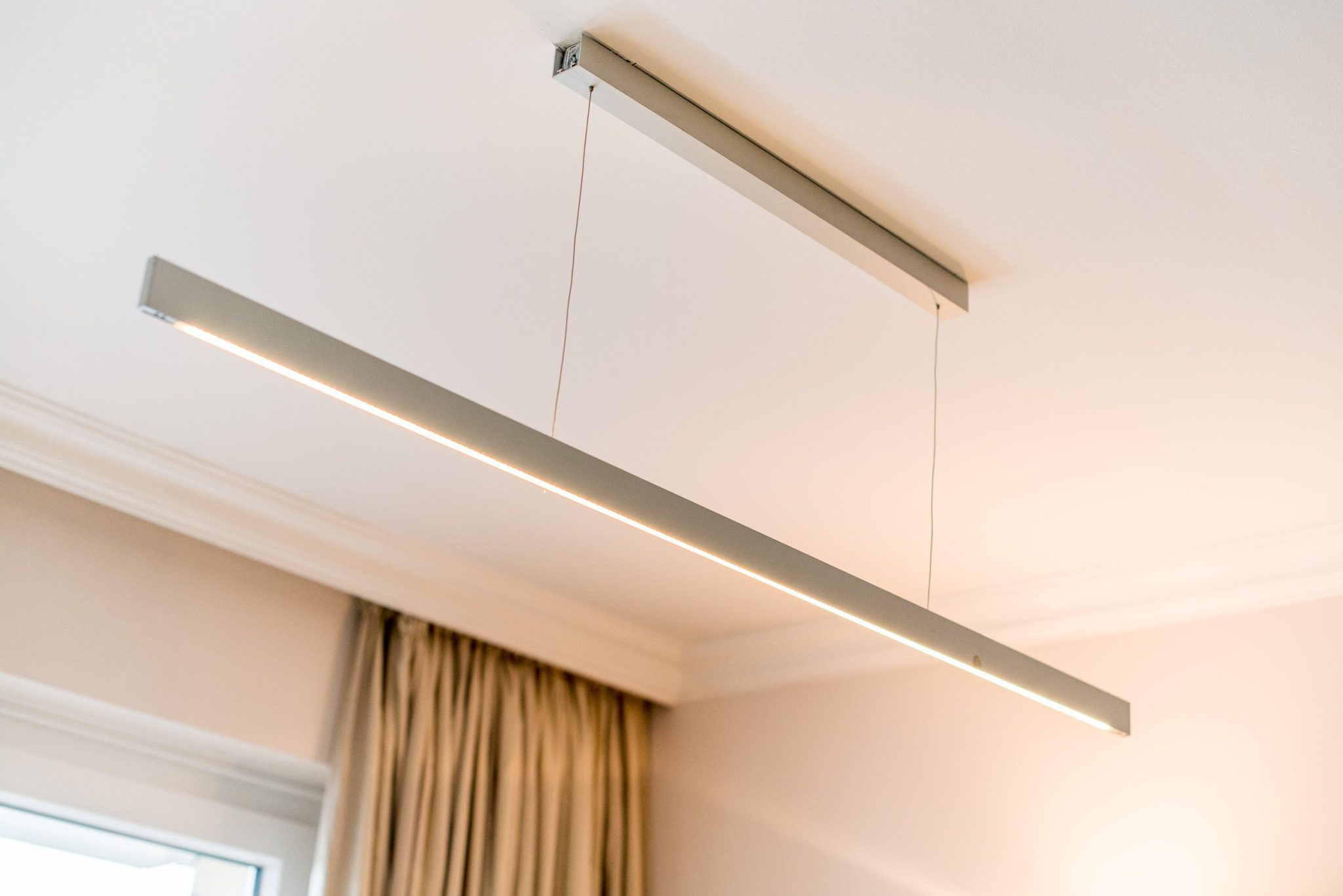 Esstischlampe in Ferienhaus auf Sylt