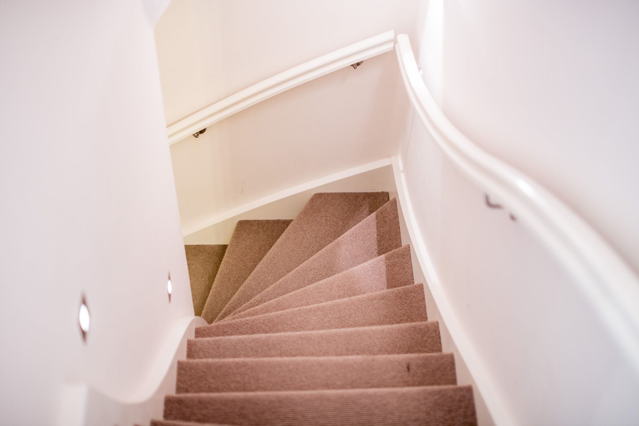 Treppe in Ferienhaus auf Sylt