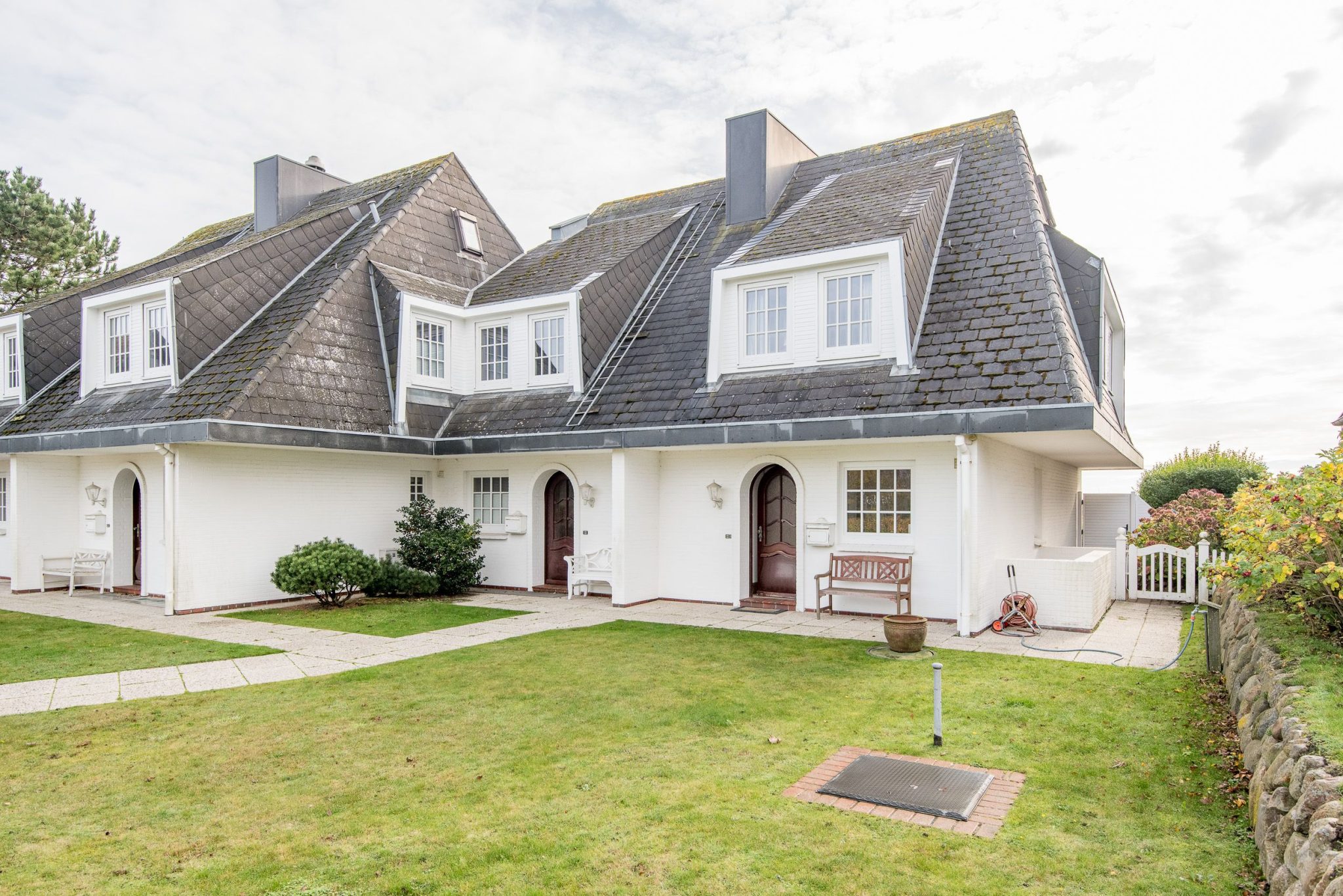 Garten in Ferienhaus auf Sylt