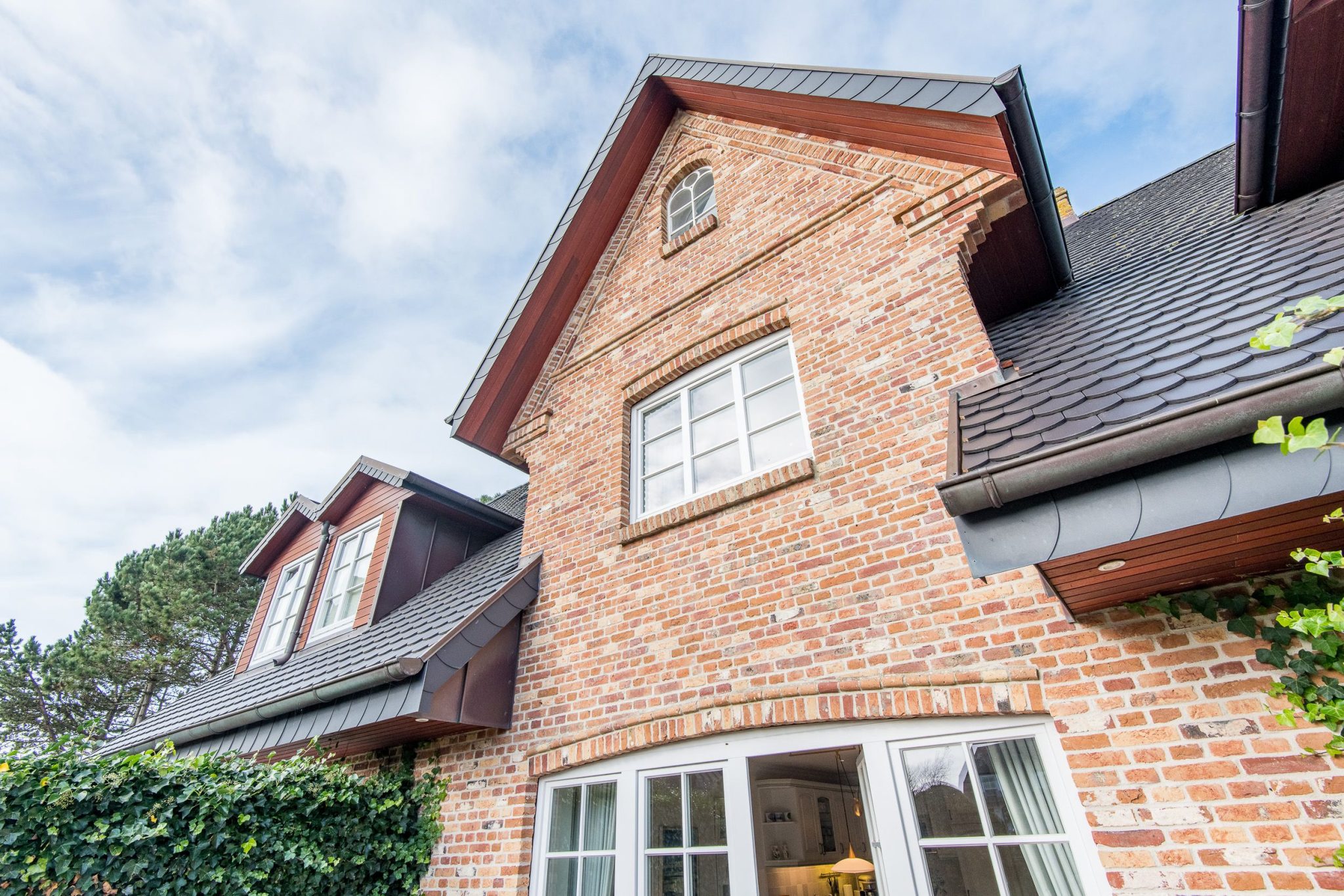 Fenster von Ferienhaus auf Sylt