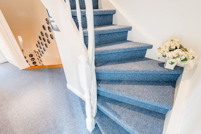Treppe in Ferienhaus auf Sylt