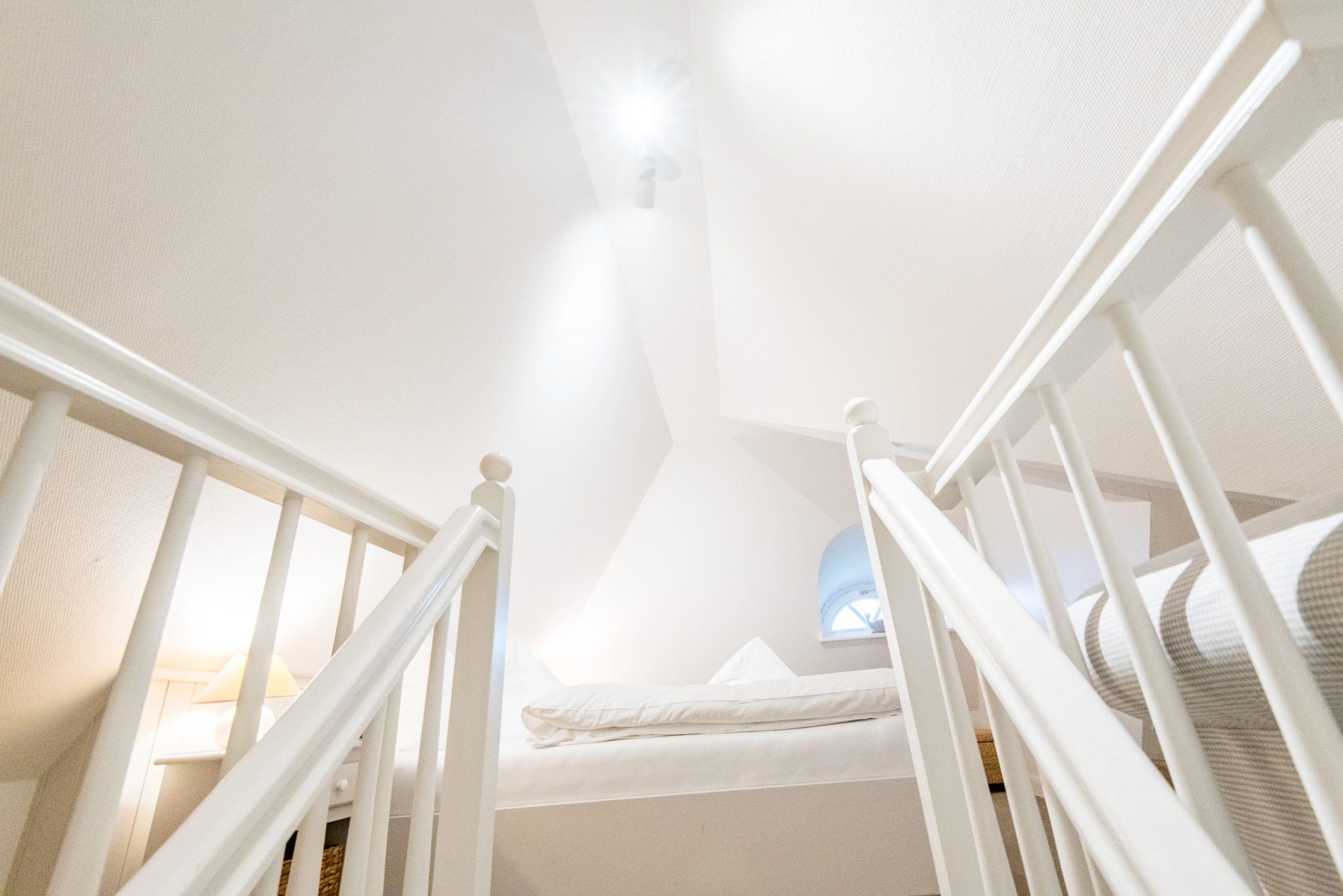 Schlafzimmer in Ferienhaus auf Sylt