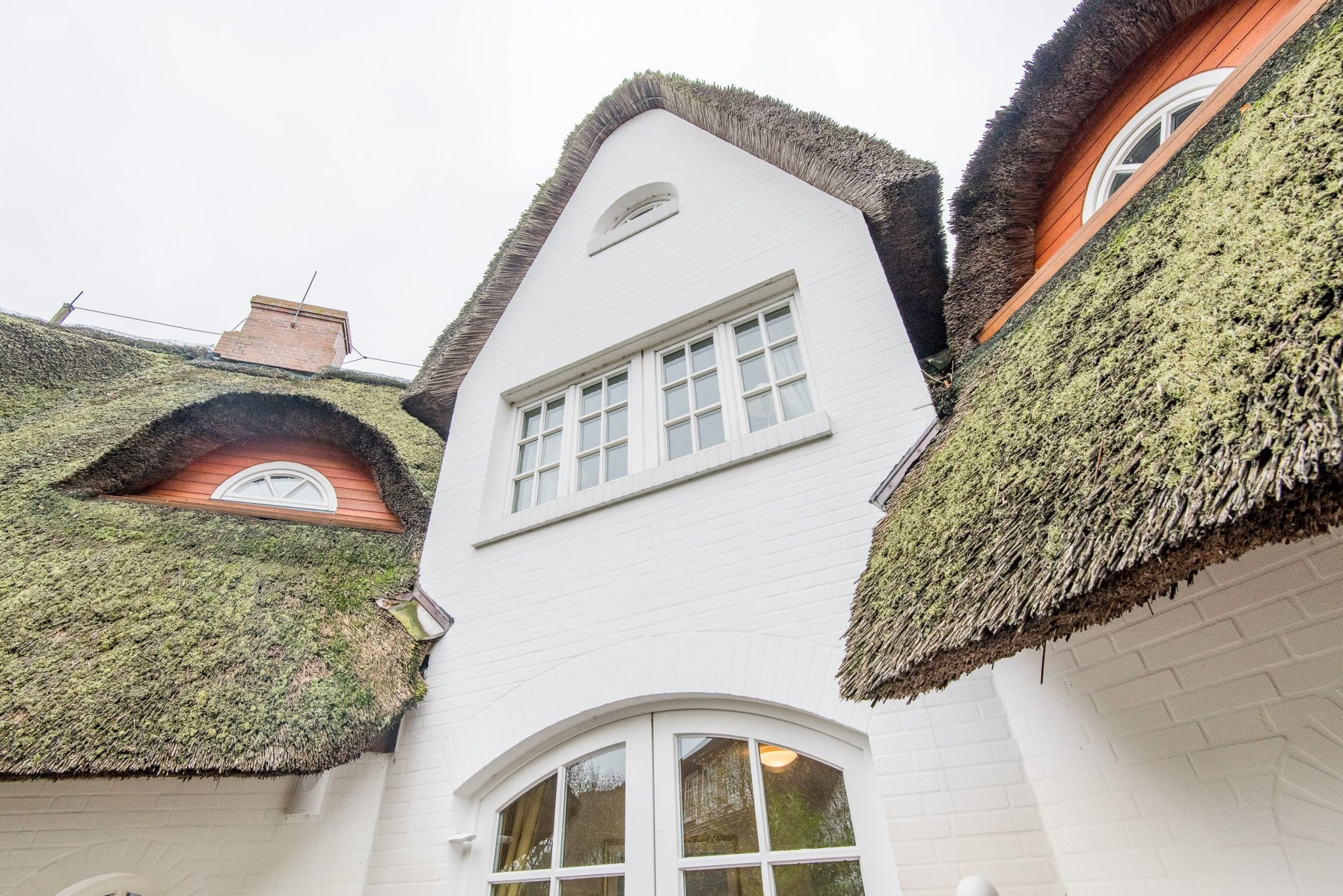 Fenster in Ferienhaus auf Sylt