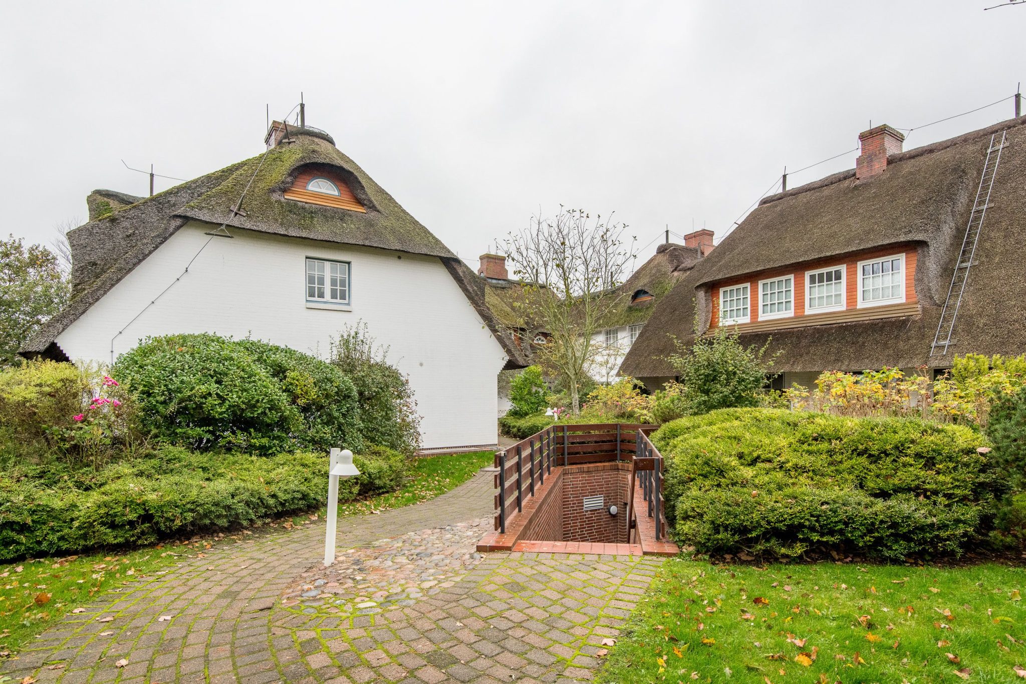 Außenbereich von Ferienhaus auf Sylt