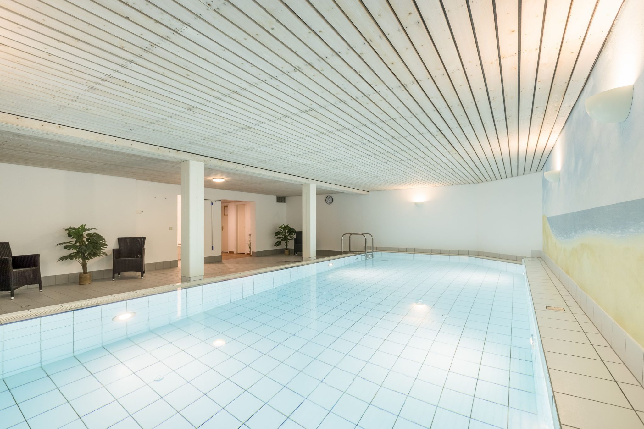 Schwimmbad in Ferienhaus auf Sylt