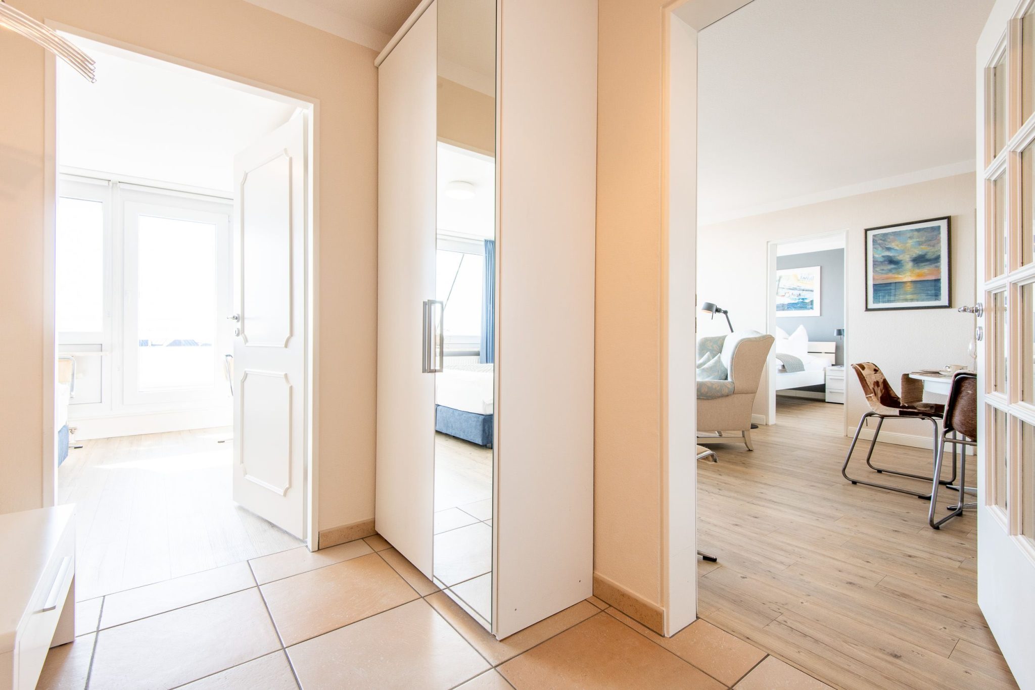 Esstisch in Ferienhaus auf Sylt