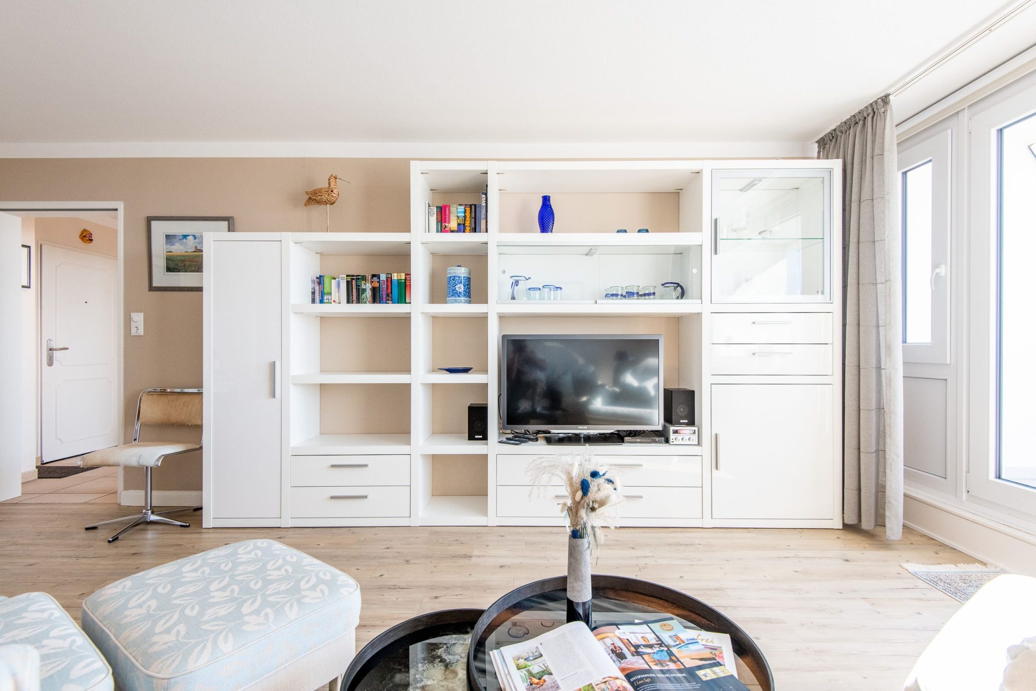 Fernseher in Ferienhaus auf Sylt