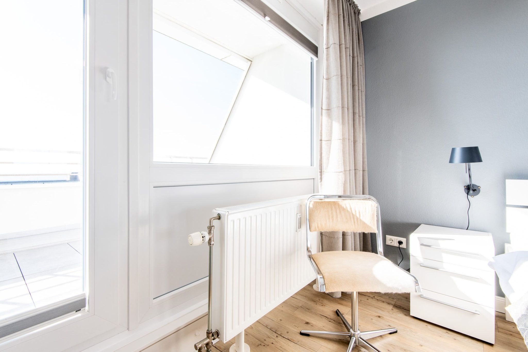 Stuhl in Ferienhaus auf Sylt