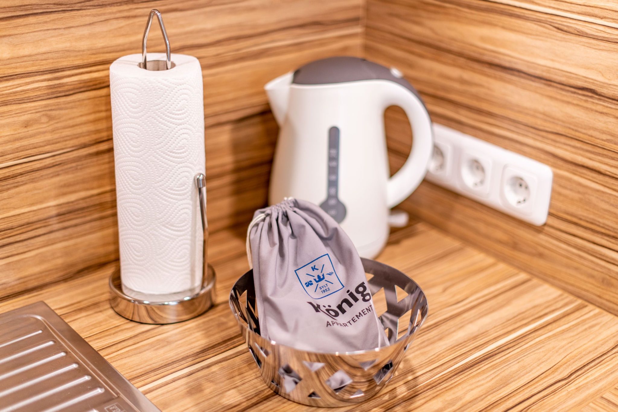 Küche in Ferienhaus auf Sylt