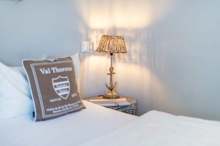 Nachttisch in Ferienhaus auf Sylt