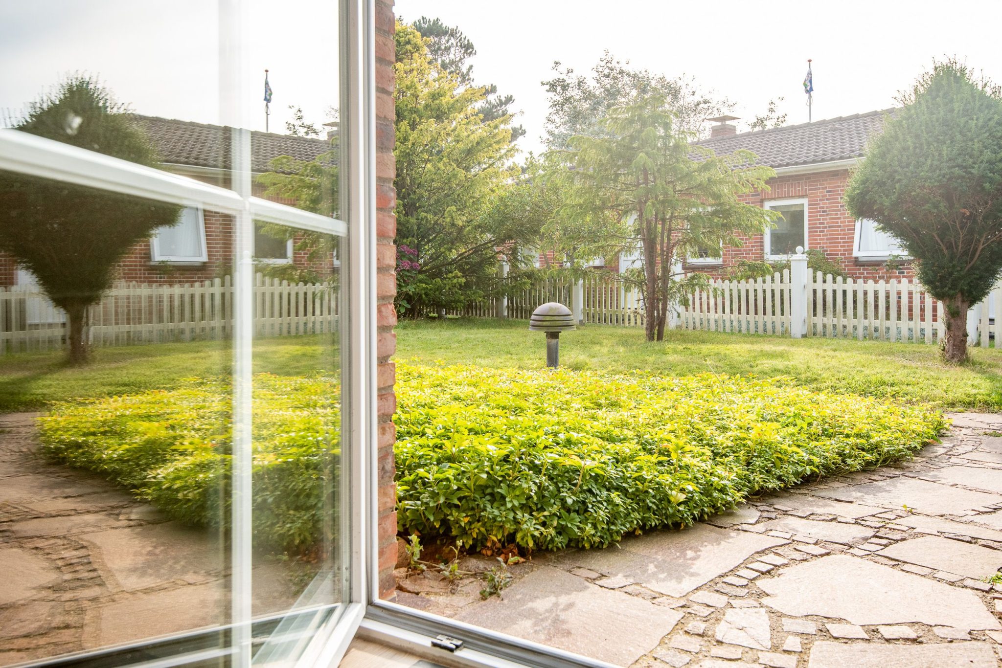 Garten in Ferienhaus auf Sylt