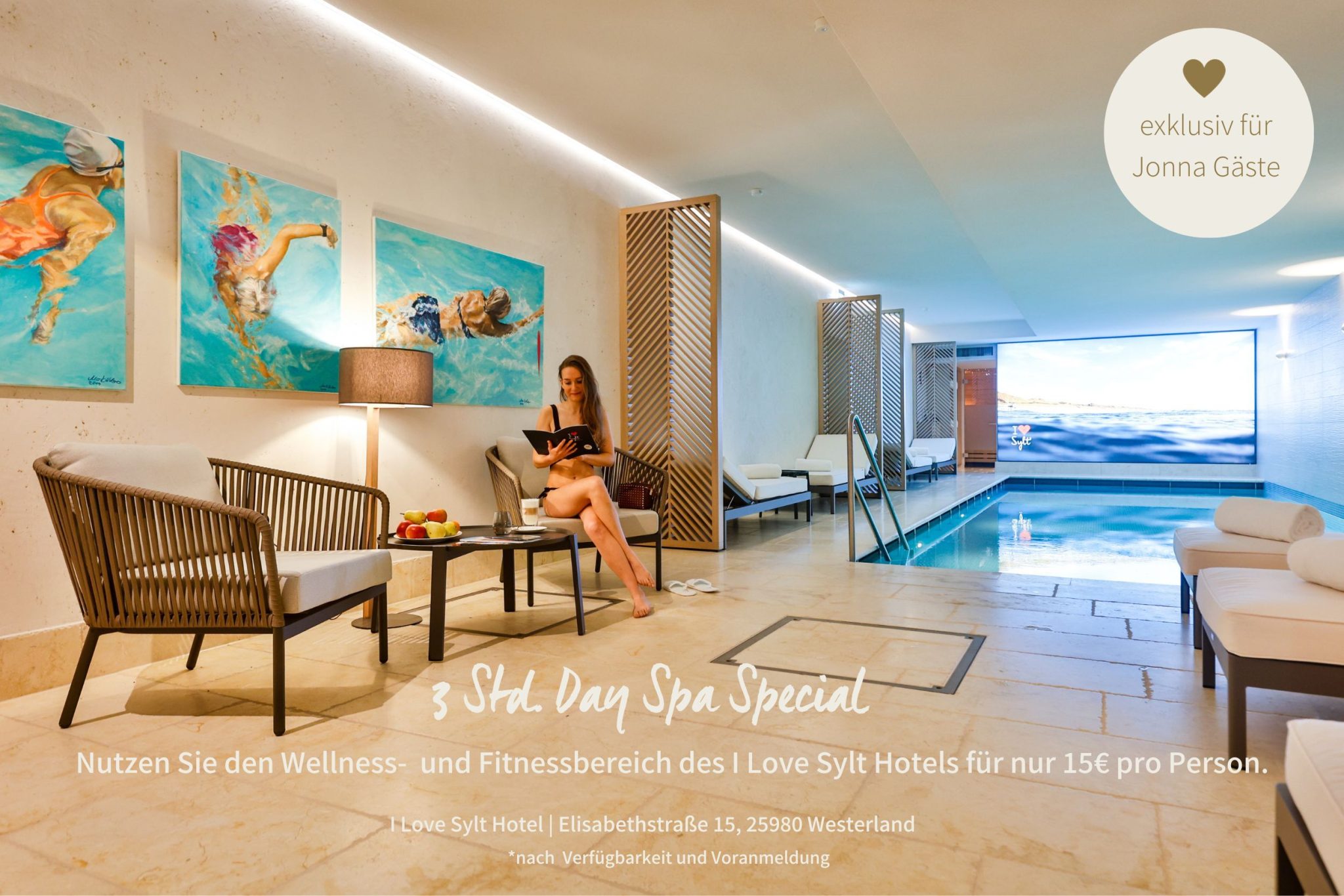 3h Day Spa Special in Ferienwohnung auf Sylt