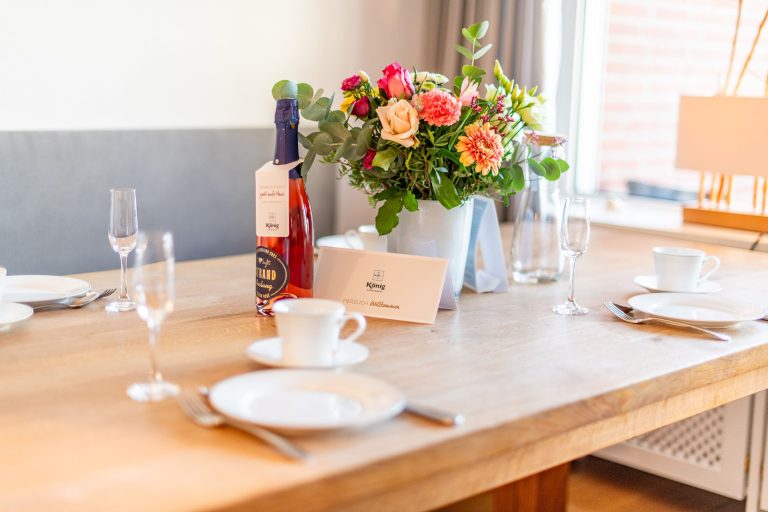 Esstisch in Ferienhaus auf Sylt
