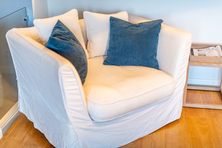 Sessel in Ferienhaus auf Sylt