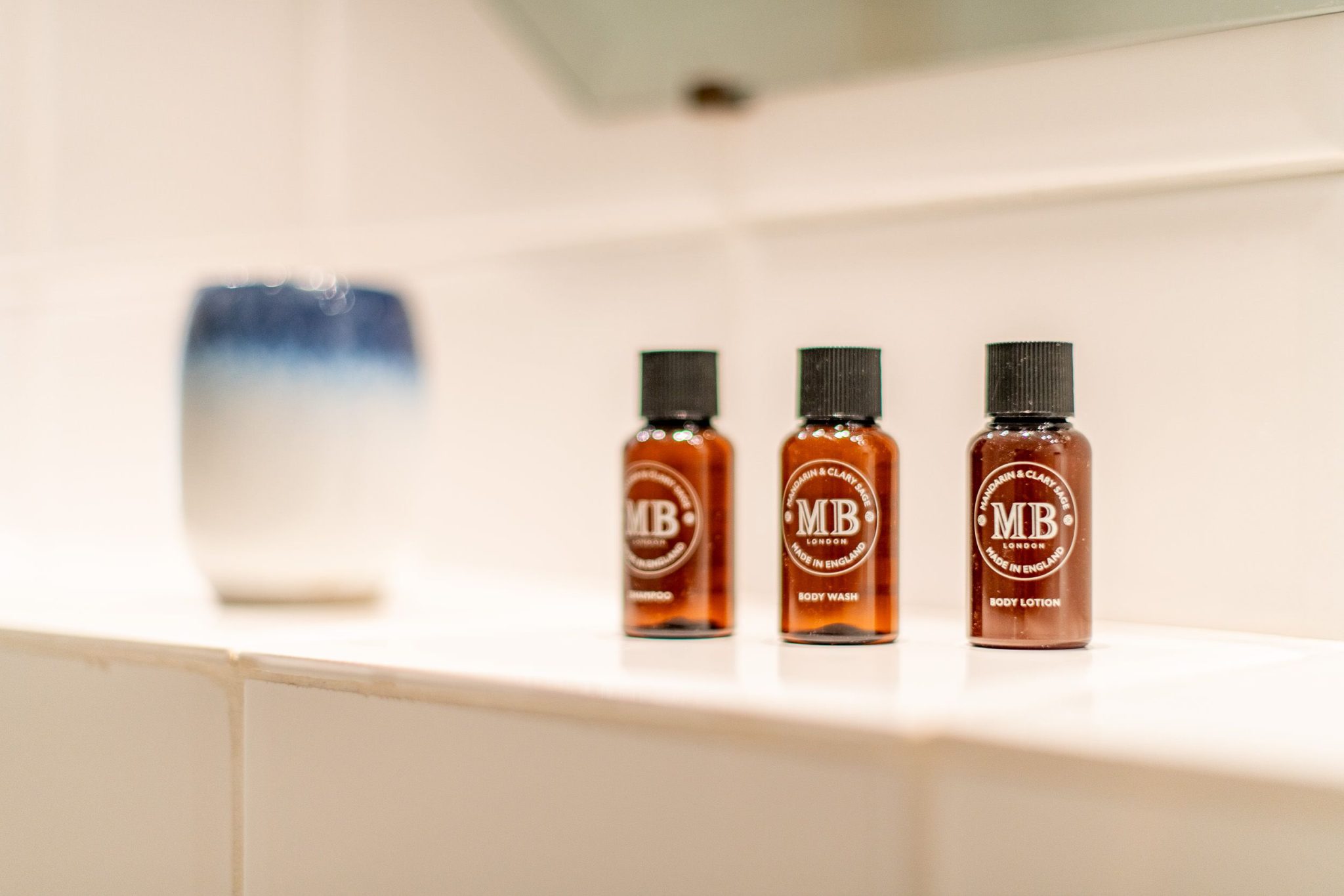Bodylotion und Wash in Ferienhaus auf Sylt
