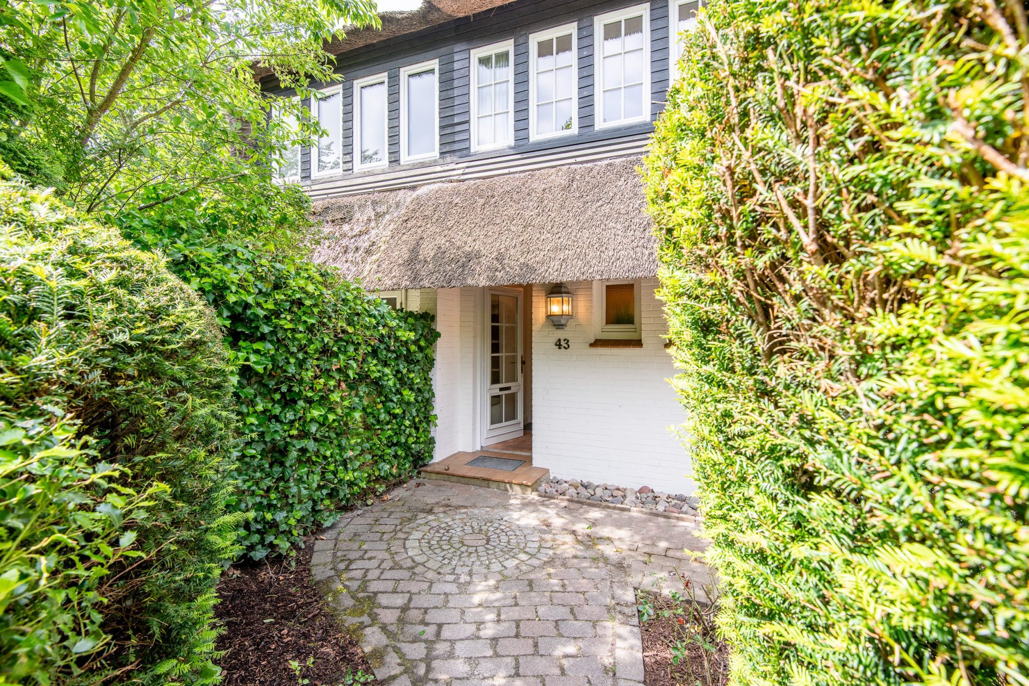 Hauseingang in Ferienhaus auf Sylt