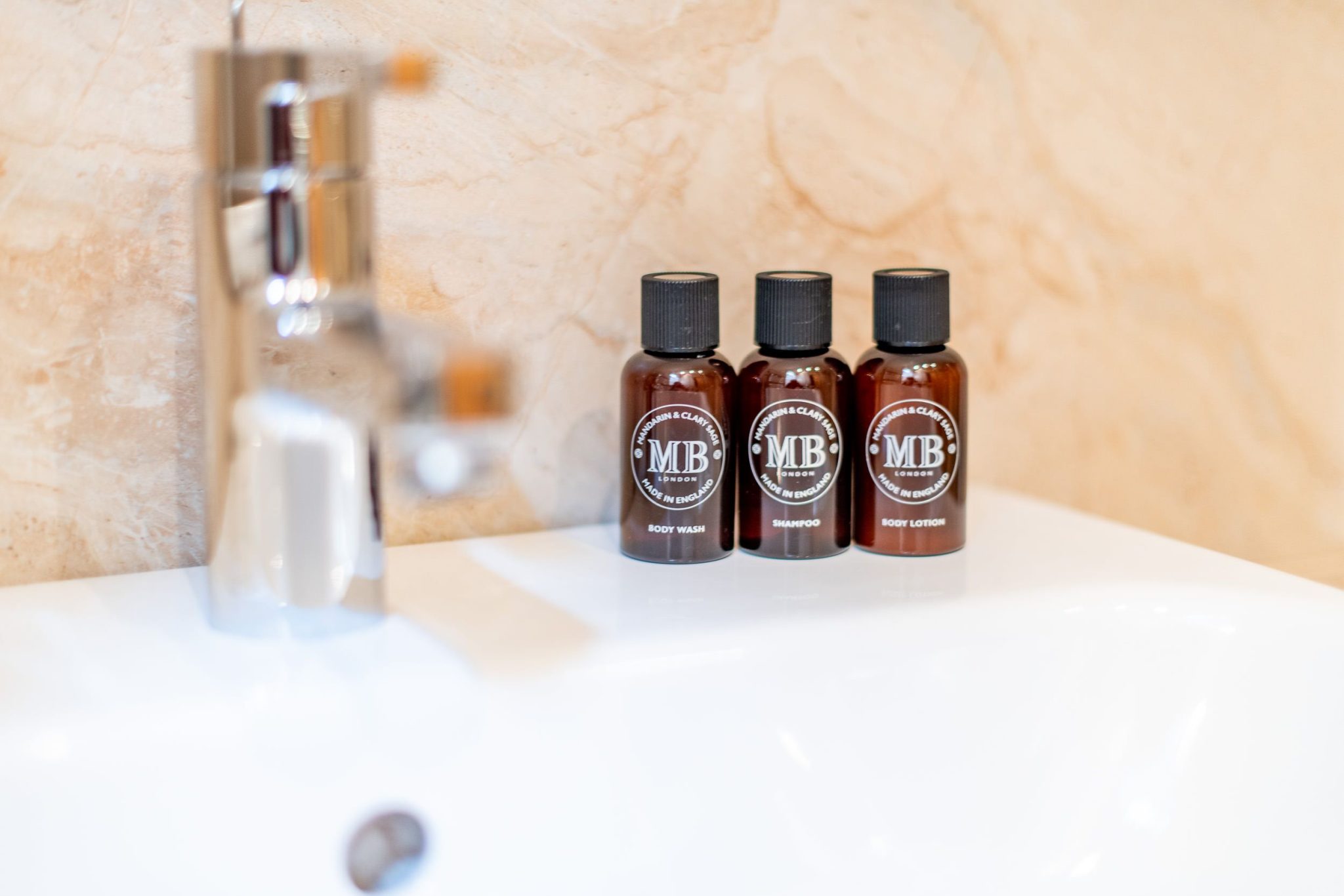 Body Wash, Shampoo und Bodylotion
