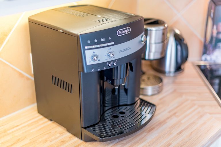 Kaffeemaschine in Ferienhaus auf Sylt