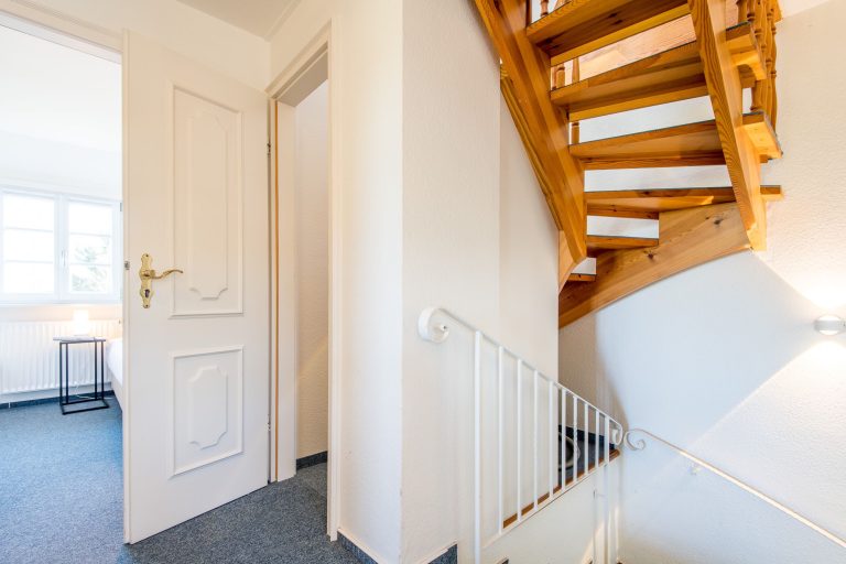 Treppen in Ferienhaus auf Sylt