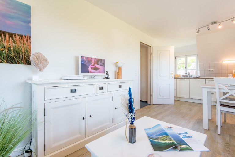 Fernseher in Ferienhaus auf Sylt