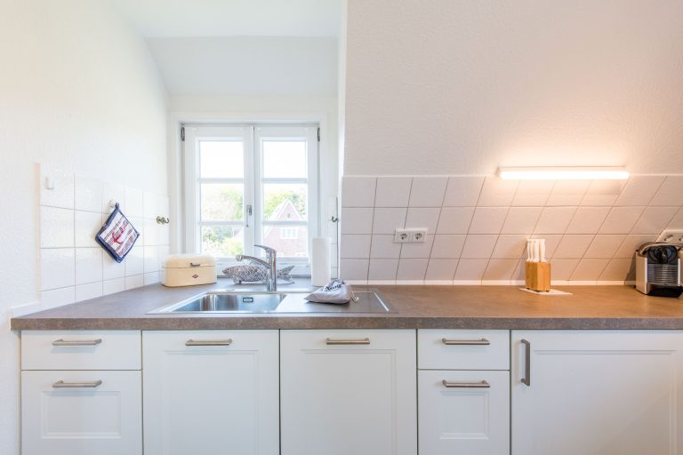 Küche in Ferienhaus auf Sylt