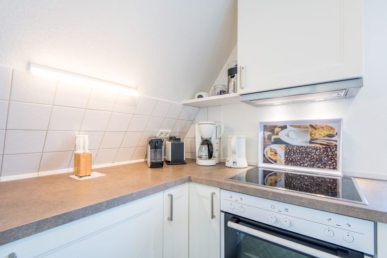 Küche in Ferienhaus auf Sylt