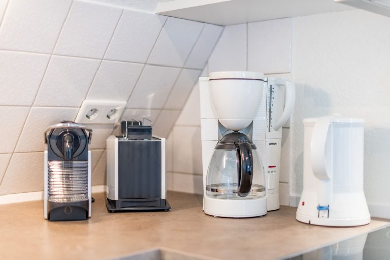 Küchengeräte in Ferienhaus auf Sylt