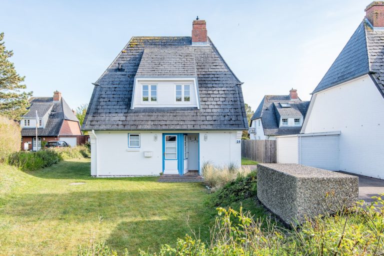 Garten von Ferienhaus auf Sylt