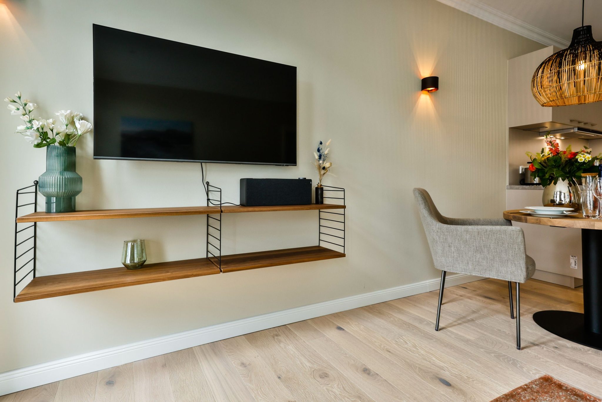 Fernseher in Ferienwohnung auf Sylt