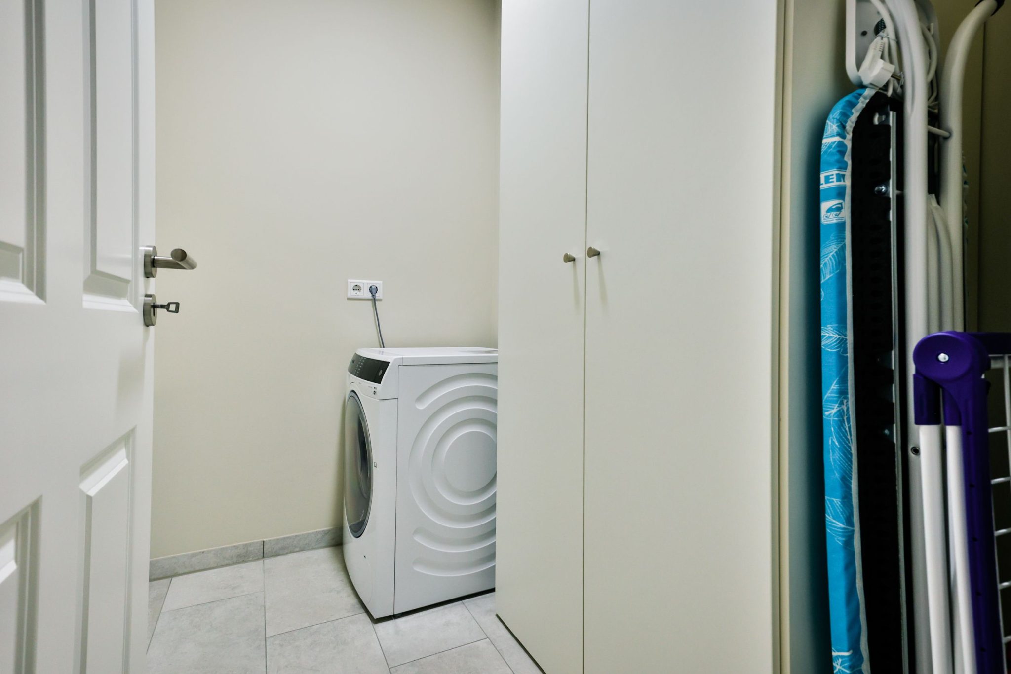 Waschraum in Ferienwohnung auf Sylt