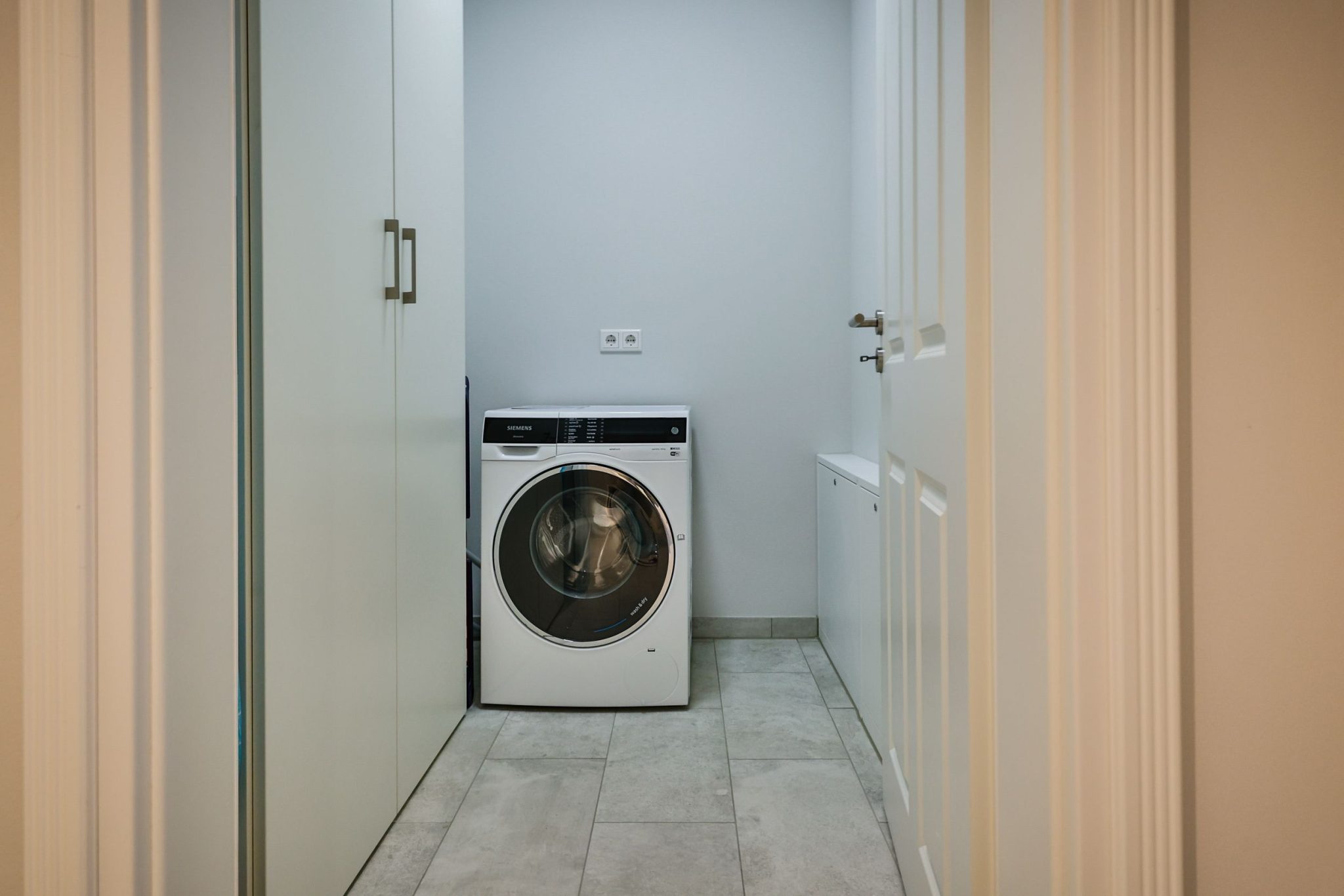 Wäscheraum in Ferienwohnung auf Sylt