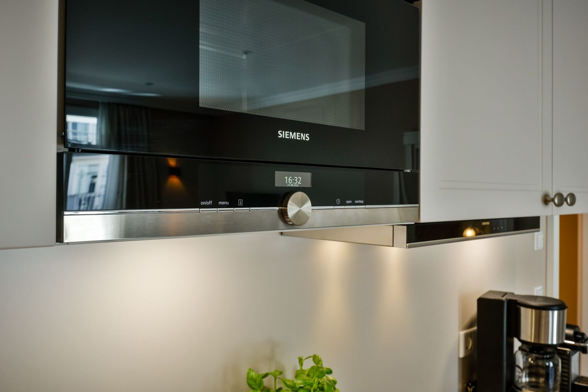 Mikrowelle in Ferienwohnung auf Sylt
