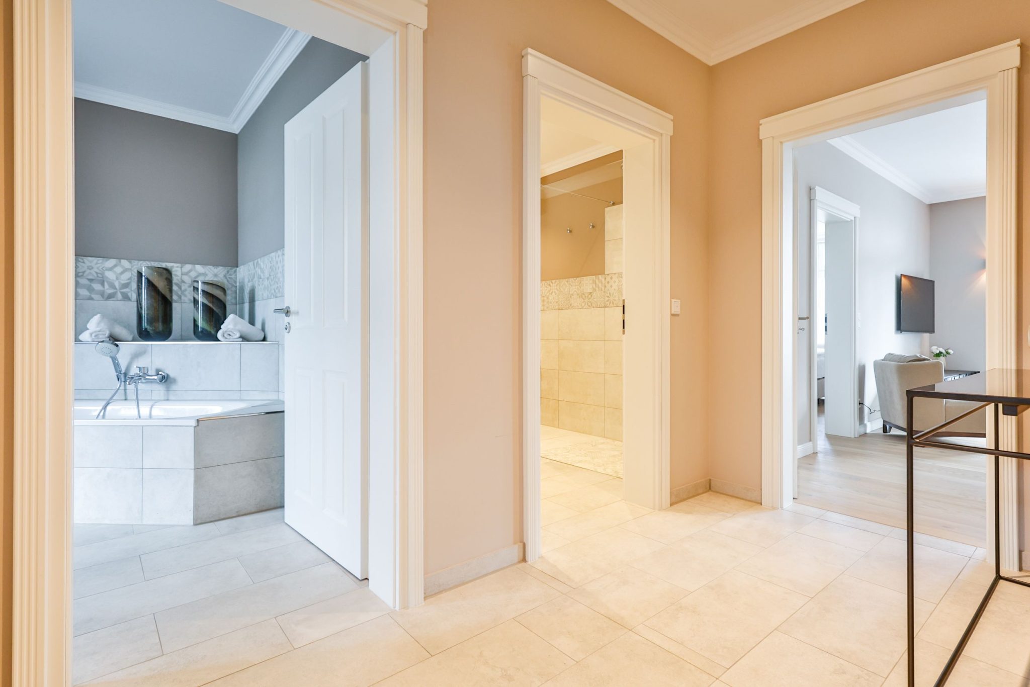 Flur in Ferienwohnung auf Sylt