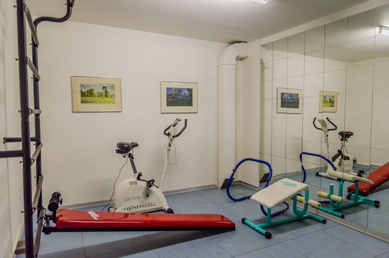 Fitnessraum in Ferienhaus auf Sylt