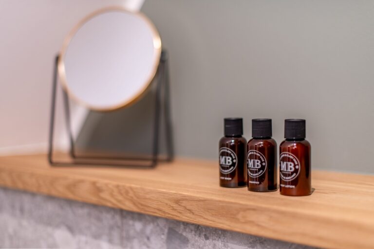Badezimmer Zubehör in Ferienhaus auf Sylt