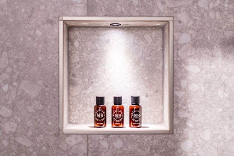 Badezimmer Zubehör in Ferienwohnung auf Sylt