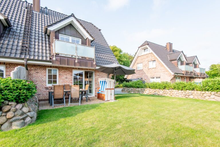 Garten in Ferienhaus auf Sylt