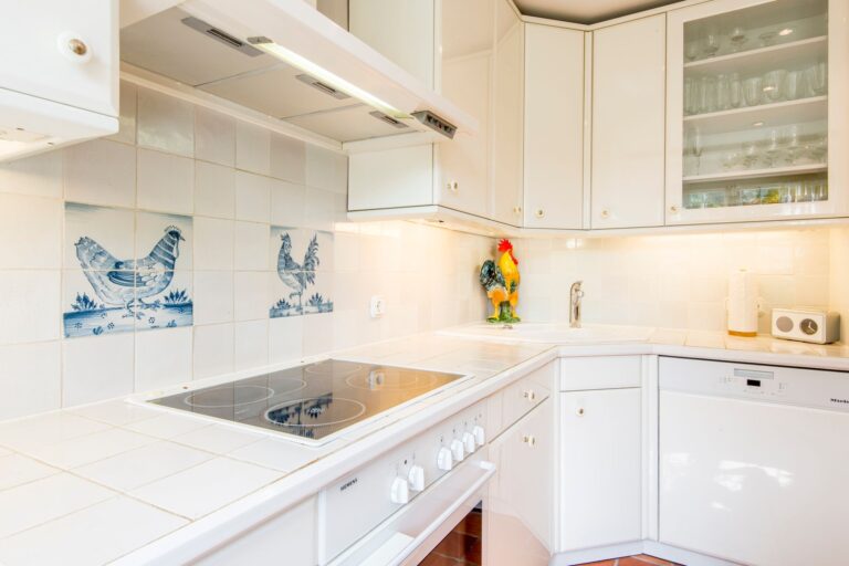 Küche in Ferienhaus auf Sylt