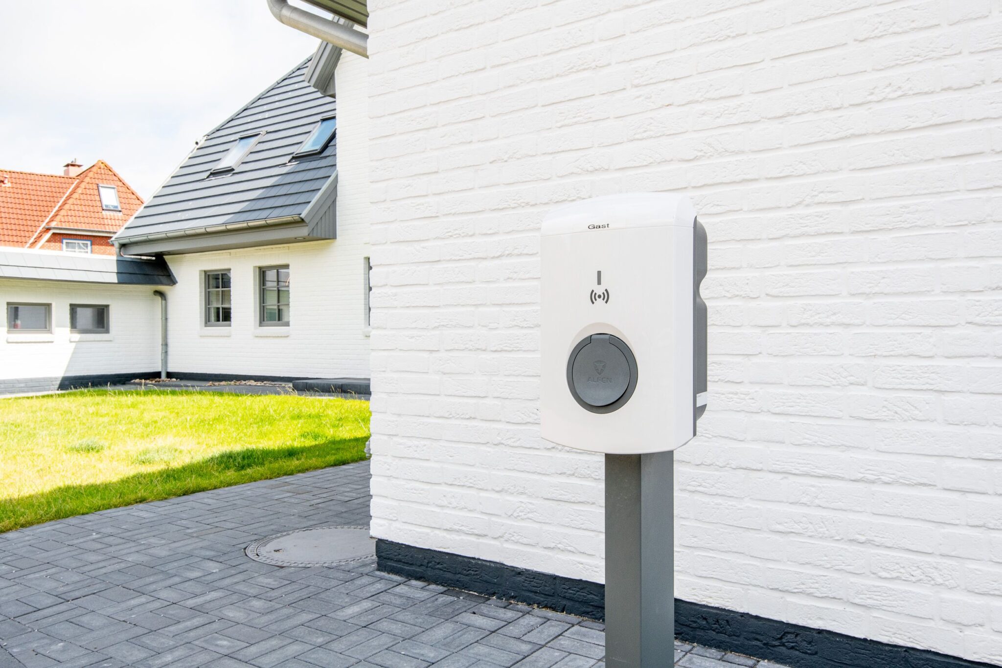 E-Ladesäule in Ferienhaus auf Sylt